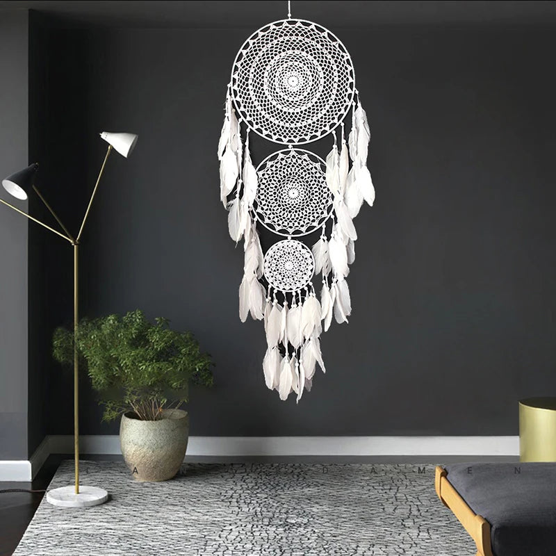 Attrape rêve macramé
