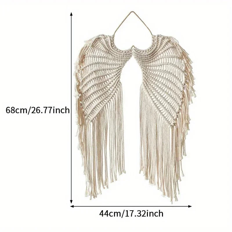 Aile d'ange macramé