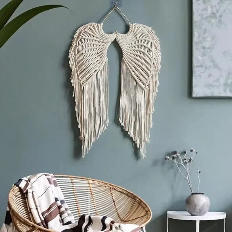 Aile d'ange macramé