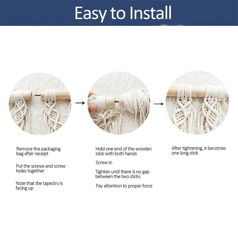 tête de lit macramé - Macramé Atelier