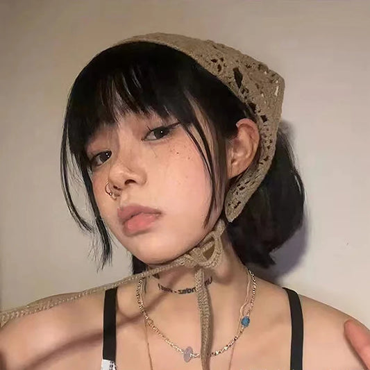 Accessoires pour cheveux en macramé bohème, bandeau artisanal