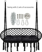 Balançoire macramé - Vignette | Macramé Atelier | Décoration et Accessoires Macramé Artisanaux