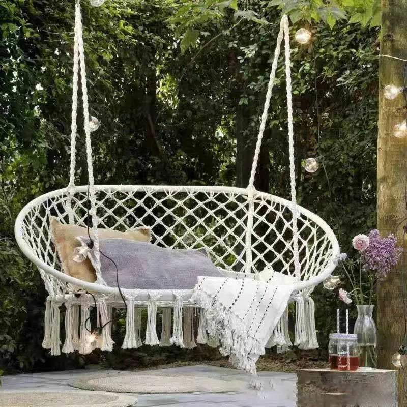 Balançoire macramé - Macramé Atelier