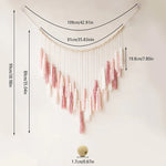 Banniére macramé 
Guirlande boheme macramé - Vignette | Macramé Atelier | Décoration et Accessoires Macramé Artisanaux