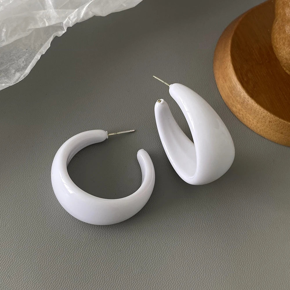 Des boucles d'oreille 