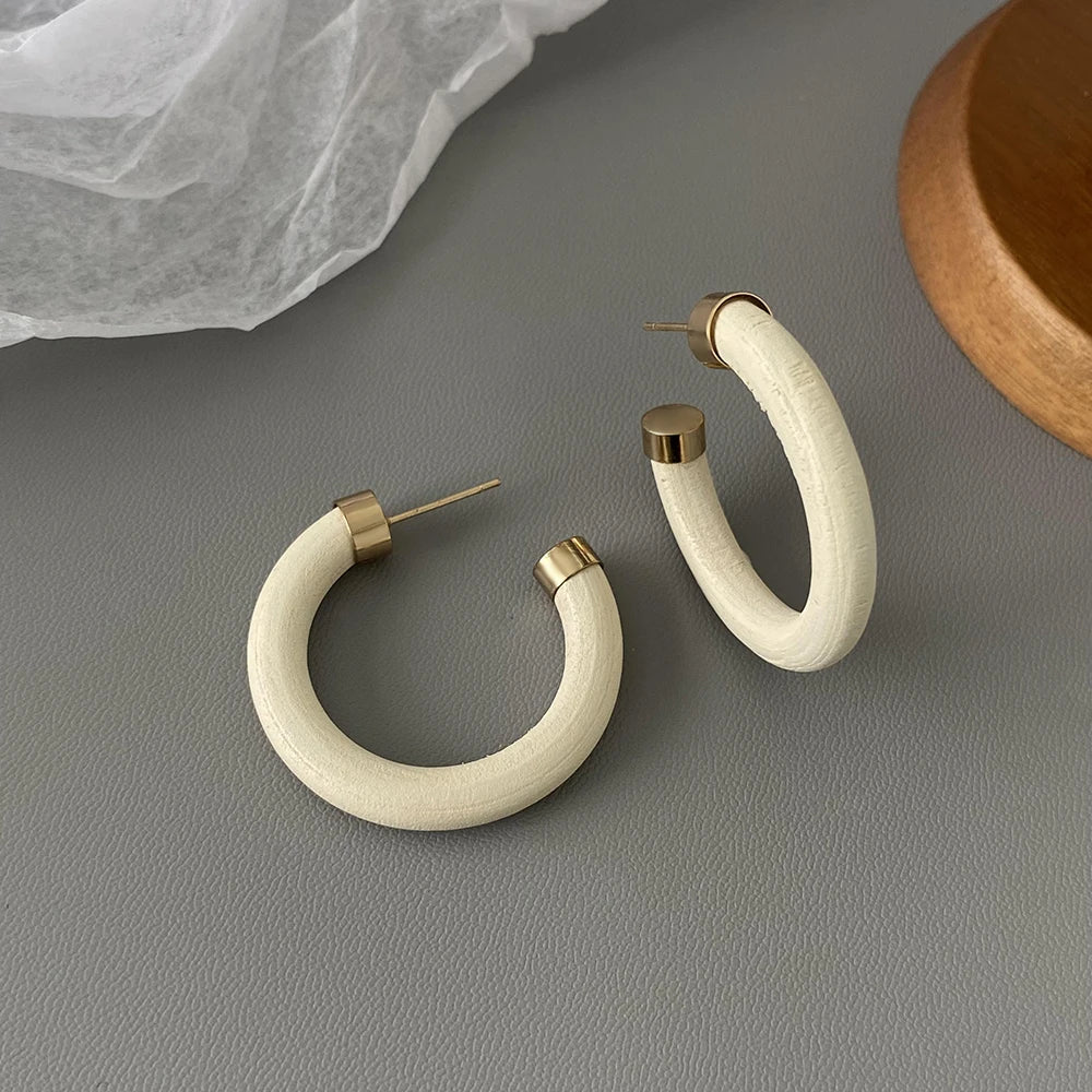 Des boucles d'oreille 