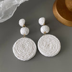 Boucles d'oreille Macrame - Vignette | Macramé Atelier | Décoration et Accessoires Macramé Artisanaux