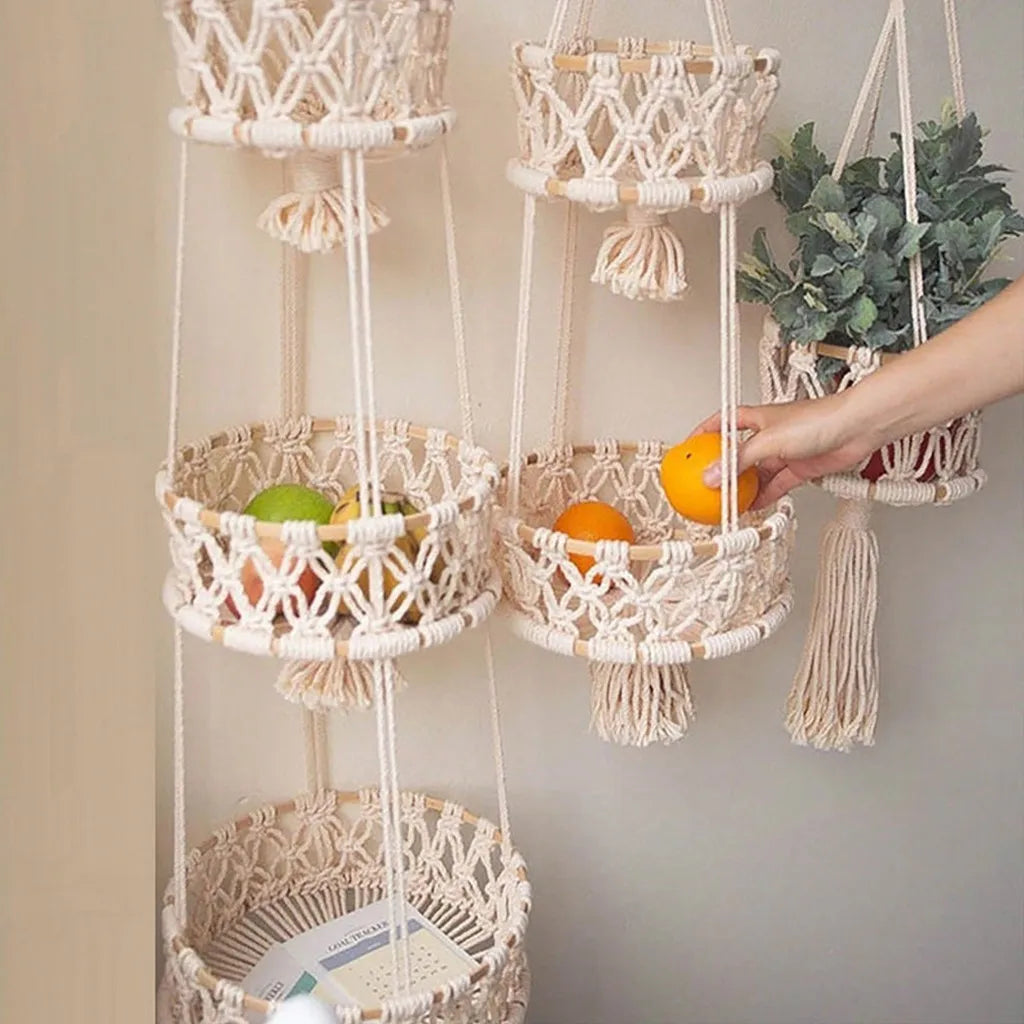 Panier Macramé - Macramé Atelier