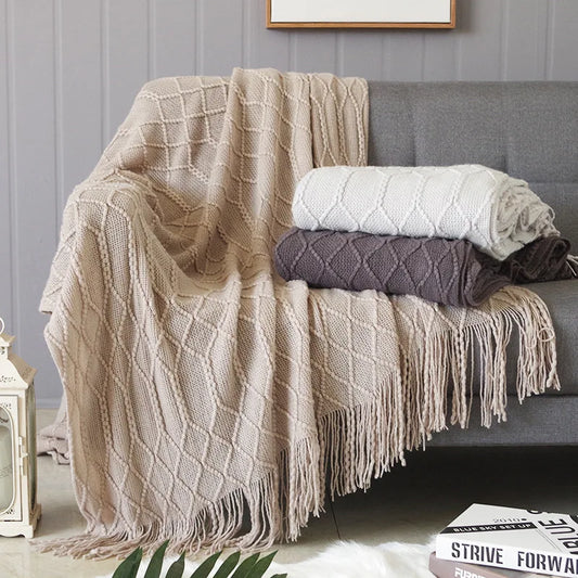 Plaid macramé - Macramé Atelier