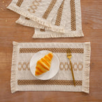 Set de table rectangulaire macramé - Vignette | Macramé Atelier | Décoration et Accessoires Macramé Artisanaux