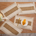 Set de table rectangulaire macramé - Vignette | Macramé Atelier | Décoration et Accessoires Macramé Artisanaux