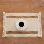 Set de table rectangulaire macramé - Vignette | Macramé Atelier | Décoration et Accessoires Macramé Artisanaux