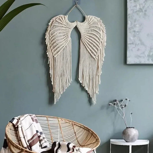 Aile d'ange macramé