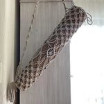 porte tapis de yoga macramé - Vignette | Macramé Atelier | Décoration et Accessoires Macramé Artisanaux