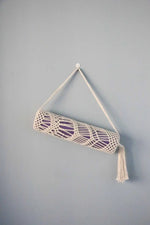 porte tapis de yoga macramé - Vignette | Macramé Atelier | Décoration et Accessoires Macramé Artisanaux